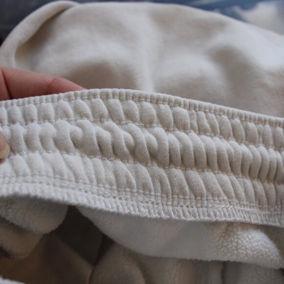 H&M Basics Women's Large White Sweatpants Joggers - Picture 9 of 10